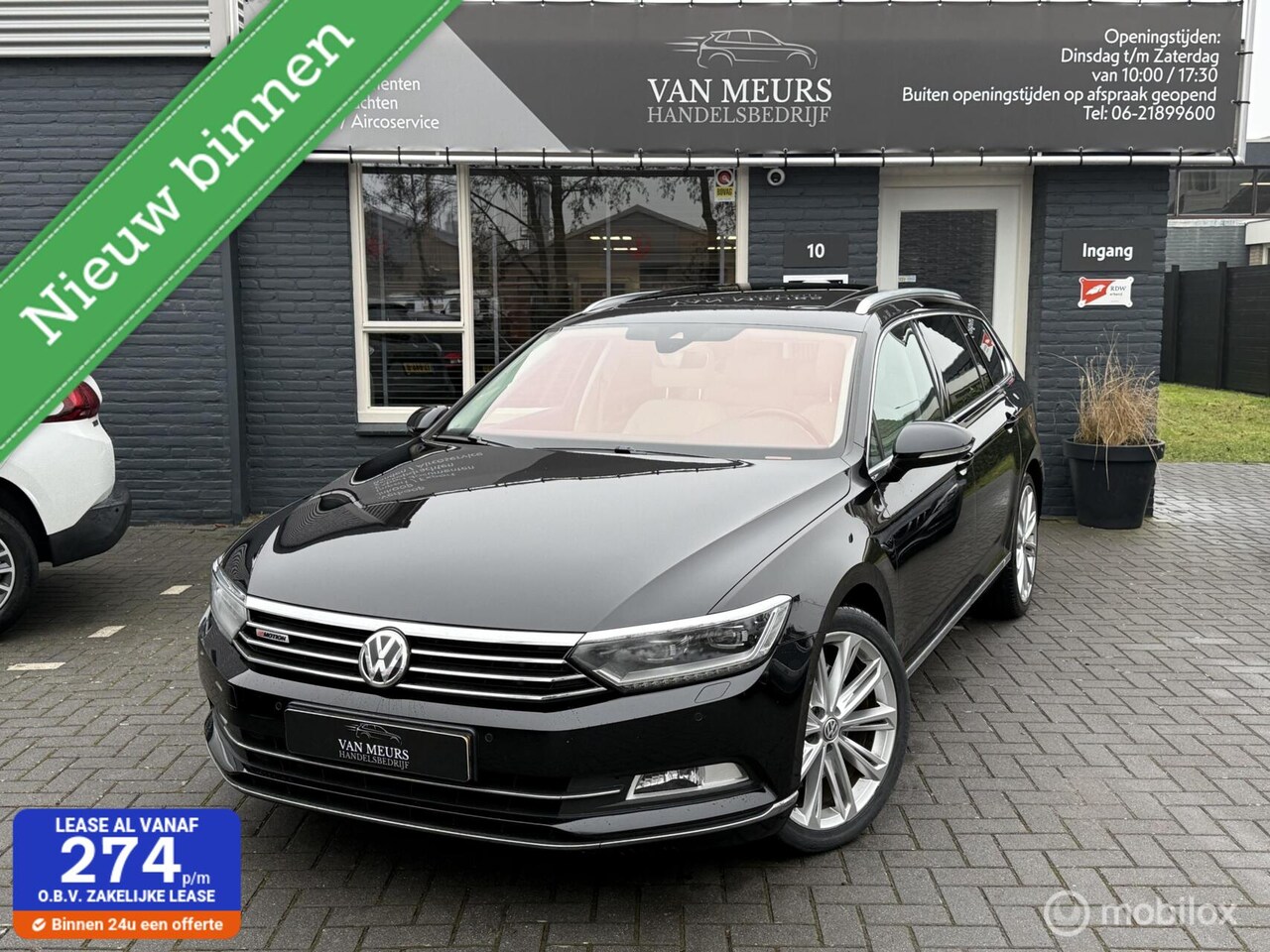 Volkswagen Passat Variant - 2.0 BiTDI 4Motion Highline, automaat, pano, leder, trekhaak, vritual, apk bij aflevering - AutoWereld.nl