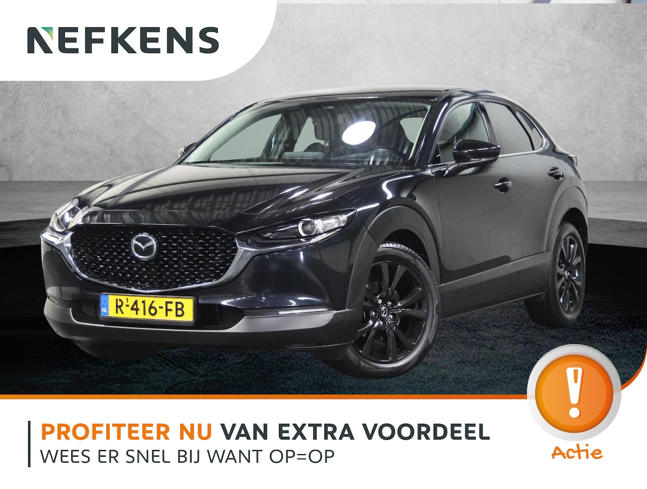 Mazda CX-30 - 186pk M Hybrid Sportive | BLACKEDITION! | AppleCarplay/AndroidAuto | Armsteun | Camera | S - AutoWereld.nl