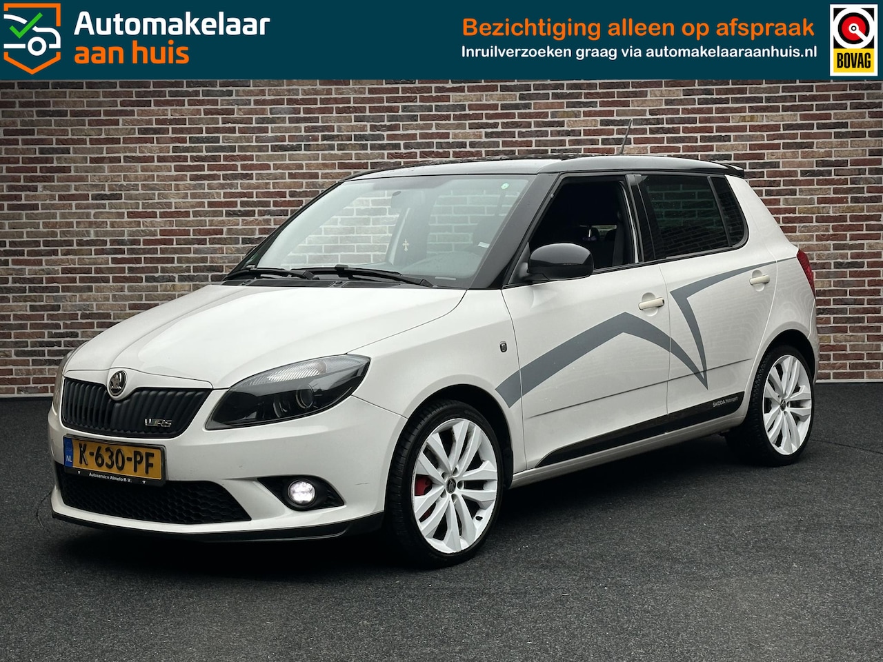 Skoda Fabia - 1.4 TSI RS Navi DSG 240PK Stoelvrwm Carbon - AutoWereld.nl