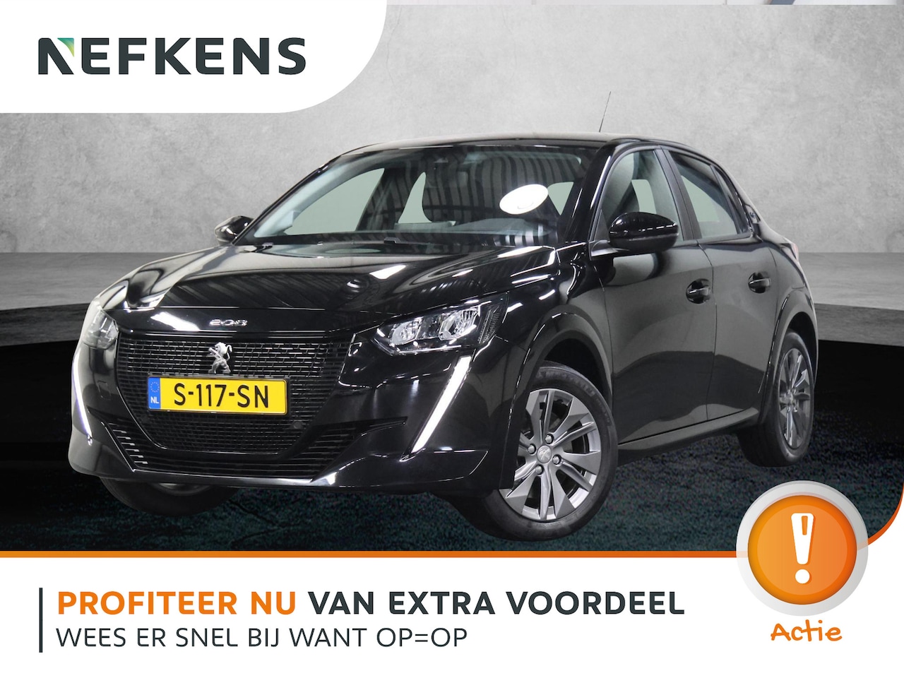 Peugeot e-208 - Active Pack 50kWh 136PK | 1ste eigenaar | ACCU 97% | Navigatie | Parkeersensoren | AUTOMAA - AutoWereld.nl