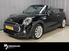 MINI Cabrio - 2.0 Cooper S Chili 17"/Harman Kardon/Leder/Stoelverwarming/Navi Prof/LED adaptief/PDC v+a/