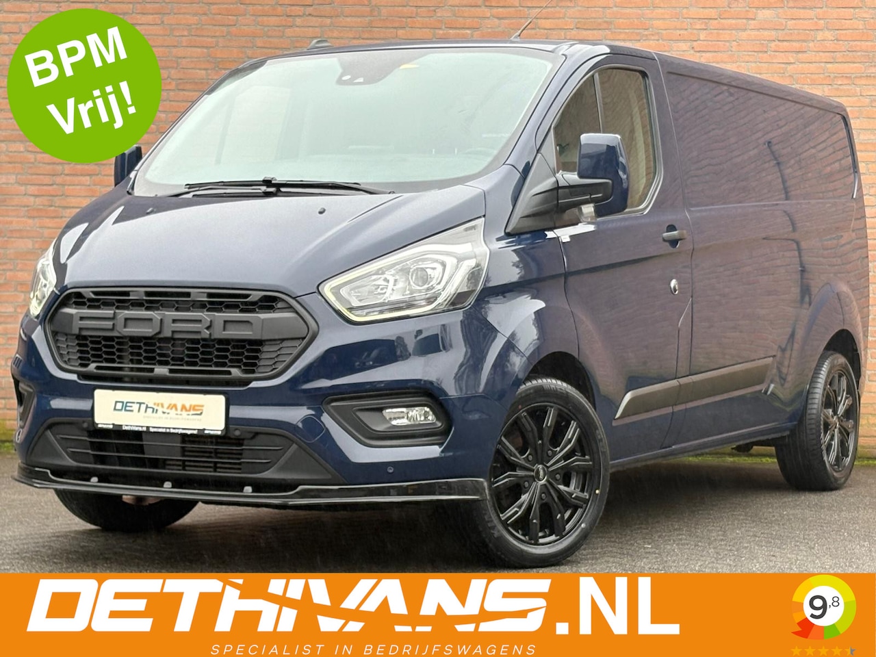 Ford Transit Custom - 2.0TDCI Lang Raptor Edition / Cruisecontrol / Camera / Euro6 - AutoWereld.nl