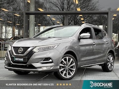 Nissan Qashqai - 1.3 DIG-T Tekna + Automaat | Trekhaak | Panoramadak | Leder | 1ste eigenaar