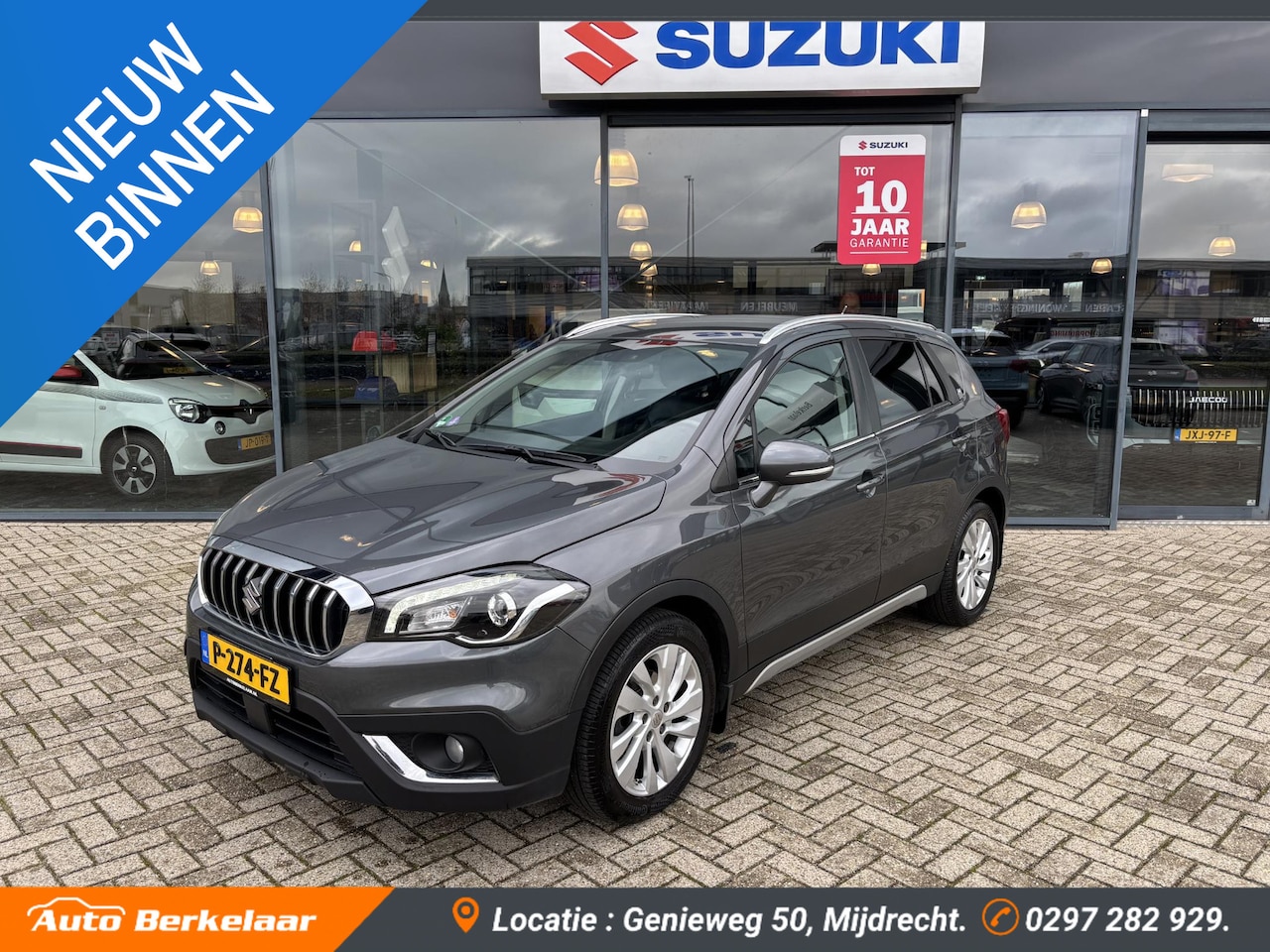 Suzuki S-Cross - 1.0 Boosterjet Exclusive | Automaat | Trekhaak | Leder | - AutoWereld.nl