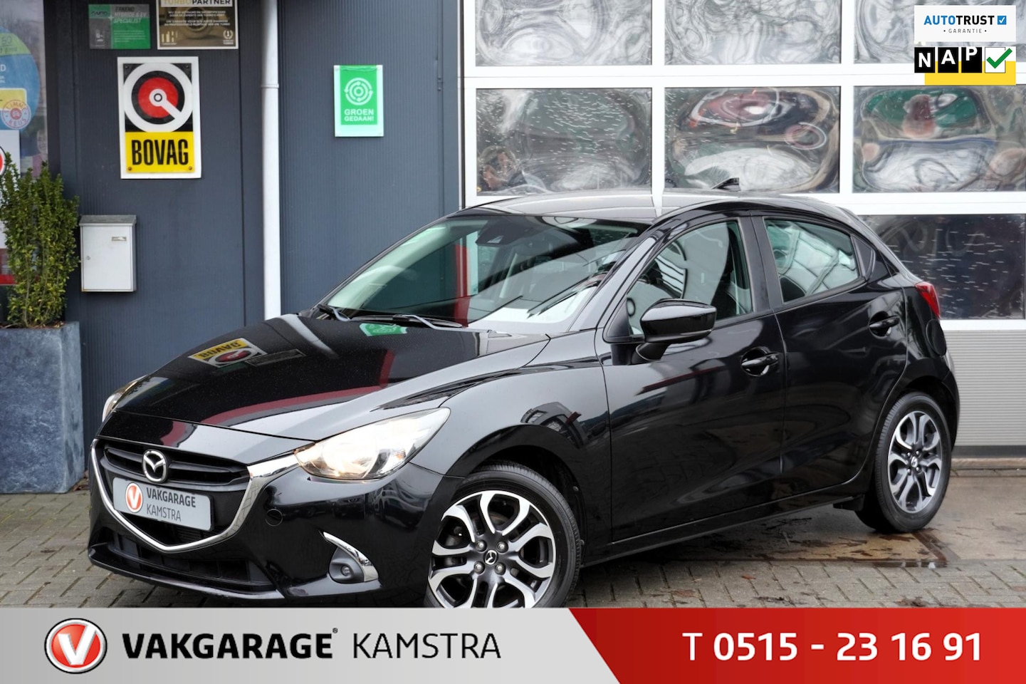 Mazda 2 - 1.5 Skyactiv-G Dynamic+ 5-drs NAP Navi/Airco/Cruise - AutoWereld.nl