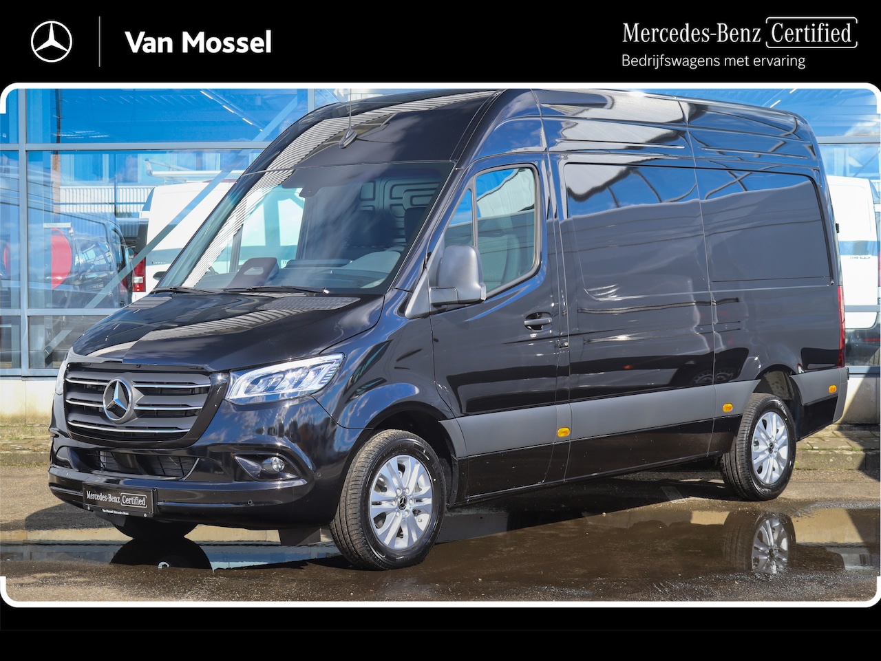 Mercedes-Benz Sprinter - 319 CDI L2H2 PRO | CLIMA/NAVI/CAMERA/3.500KG AHW/DISTRONIC | Certified . - AutoWereld.nl