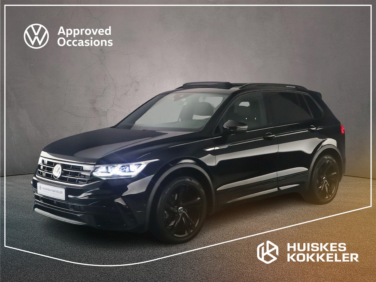 Volkswagen Tiguan - R-Line Business 1.5 TSI 150pk DSG Automaat Trekhaak, Panoramadak, LED matrix koplampen, Bl - AutoWereld.nl