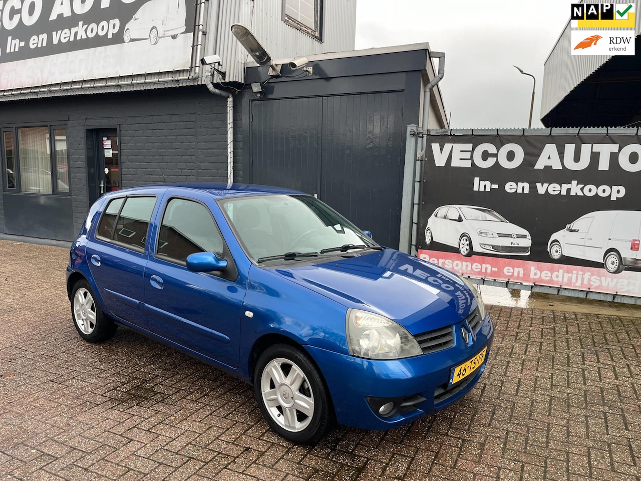 Renault Clio - 1.2-16V Campus airco nette auto distributie nieuw - AutoWereld.nl