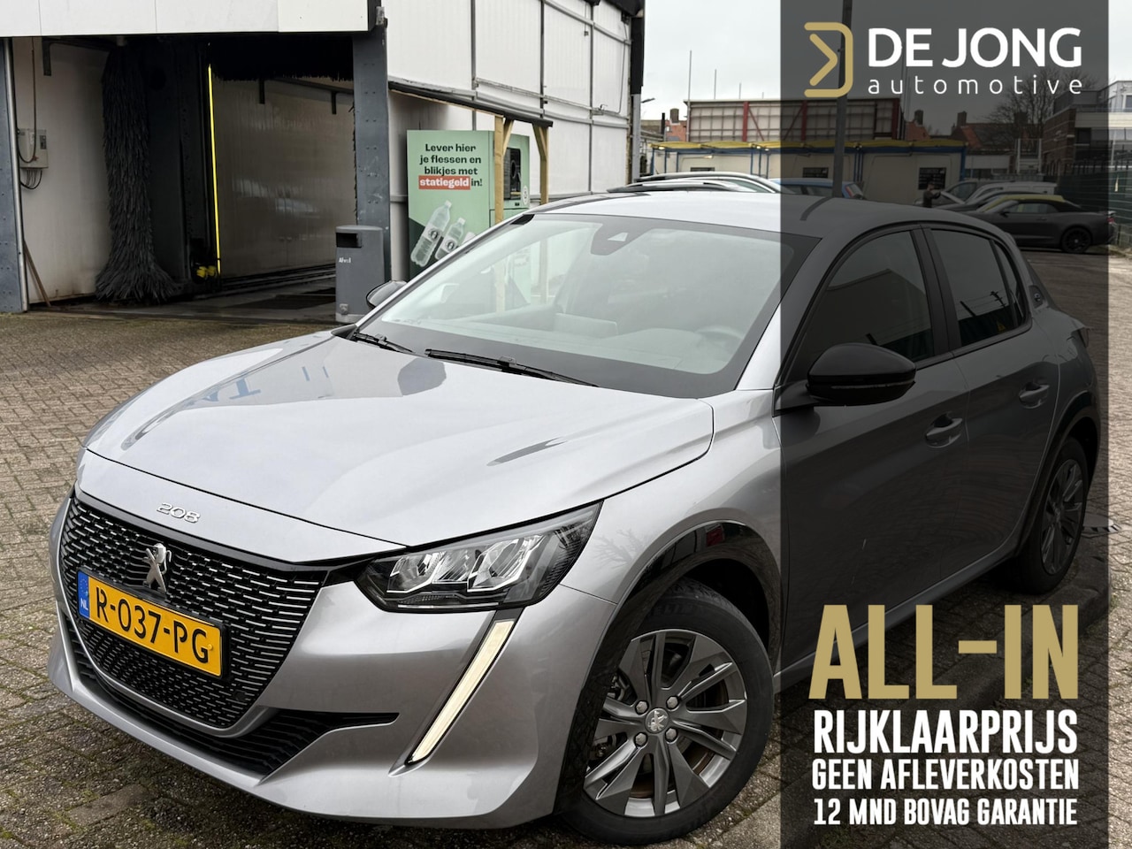 Peugeot e-208 - EV Active Pack 50 kWh ALL-IN RIJKLAARPRIJS/Clima/Keyless/Apple carplay/16"Velgen/Lage kilo - AutoWereld.nl
