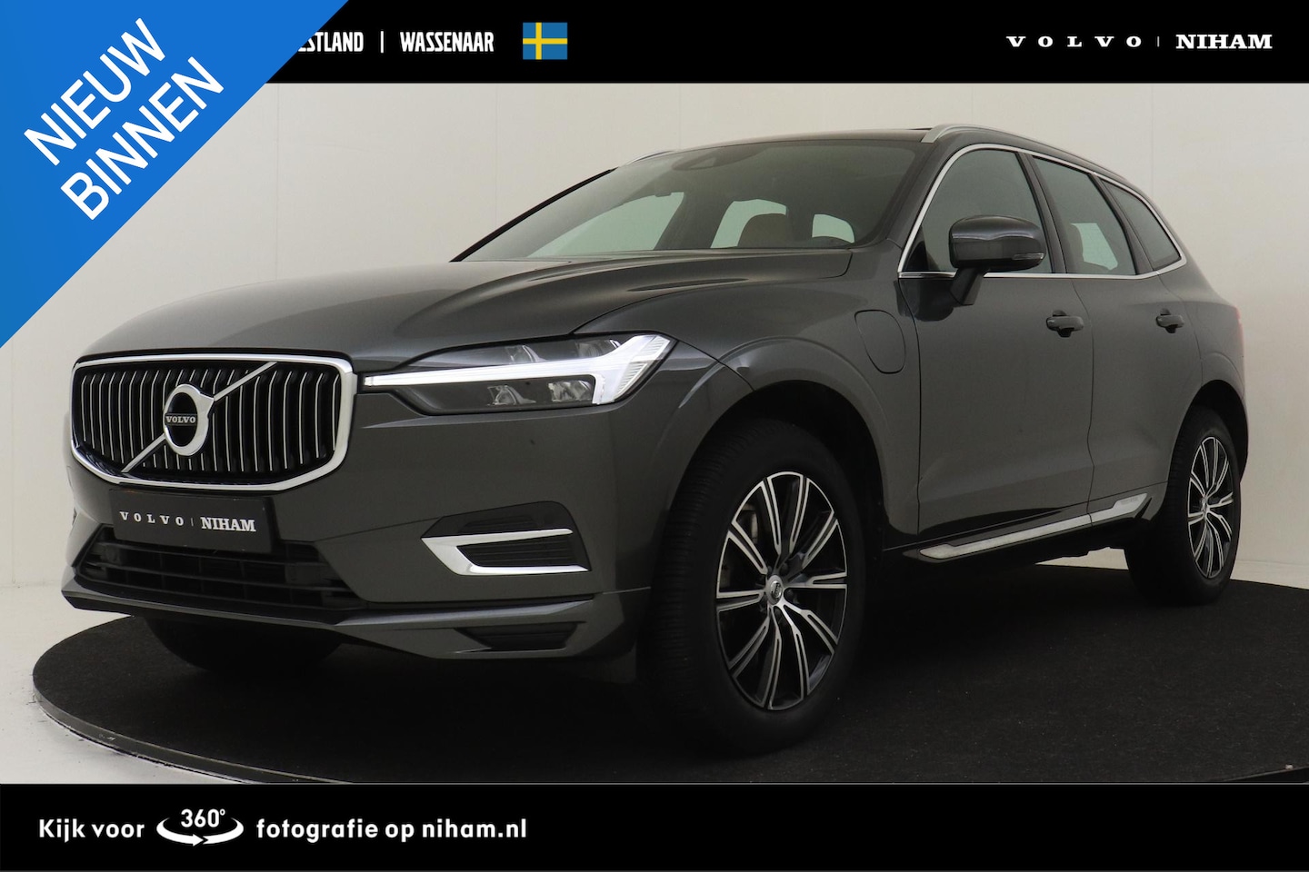 Volvo XC60 - RECHARGE T6 AWD INSCRIPTION -PANO.DAK|GEVENT.LEDER+MASSAGE|BLIS|STANDKACHEL|POWER-SEATS|CA - AutoWereld.nl