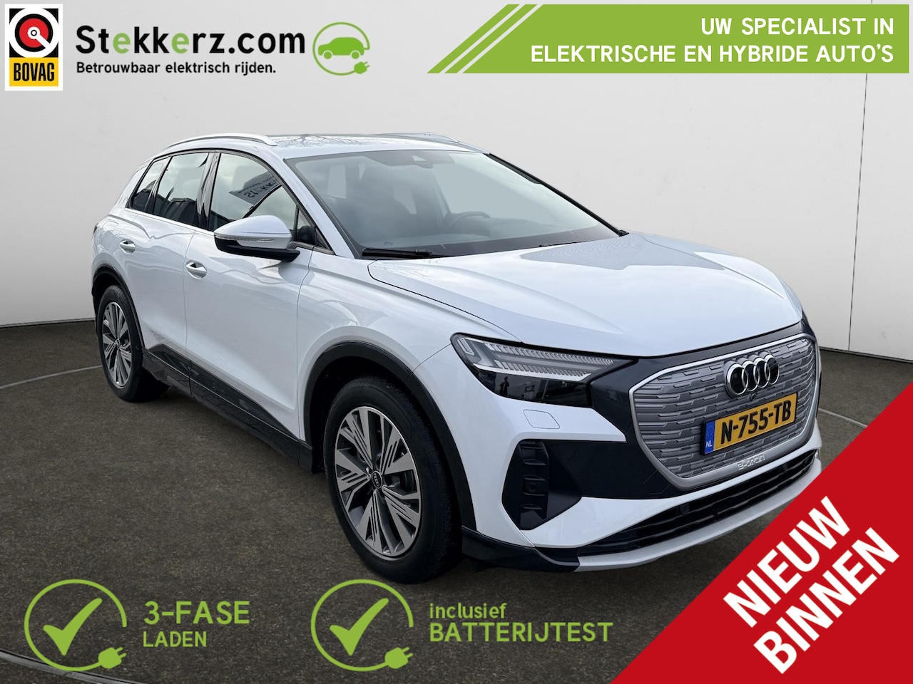 Audi Q4 e-tron - 40 Launch edition Advanced Plus 77 kWh | Origineel NL-auto | SOH 98% - AutoWereld.nl