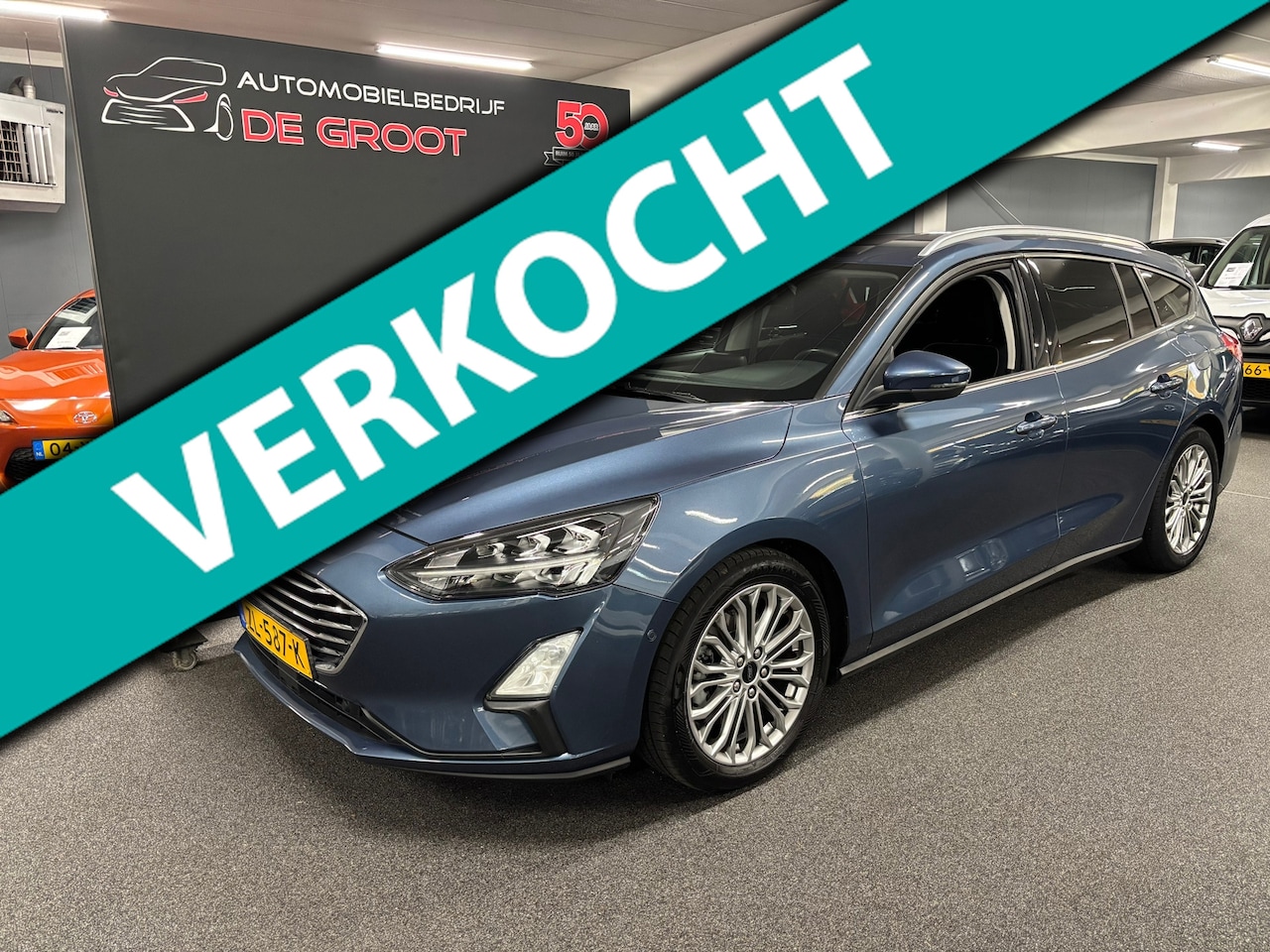 Ford Focus Wagon - 1.5 EcoBoost Titanium Business NL-auto met trekhaak, Apple/Android Carplay - AutoWereld.nl