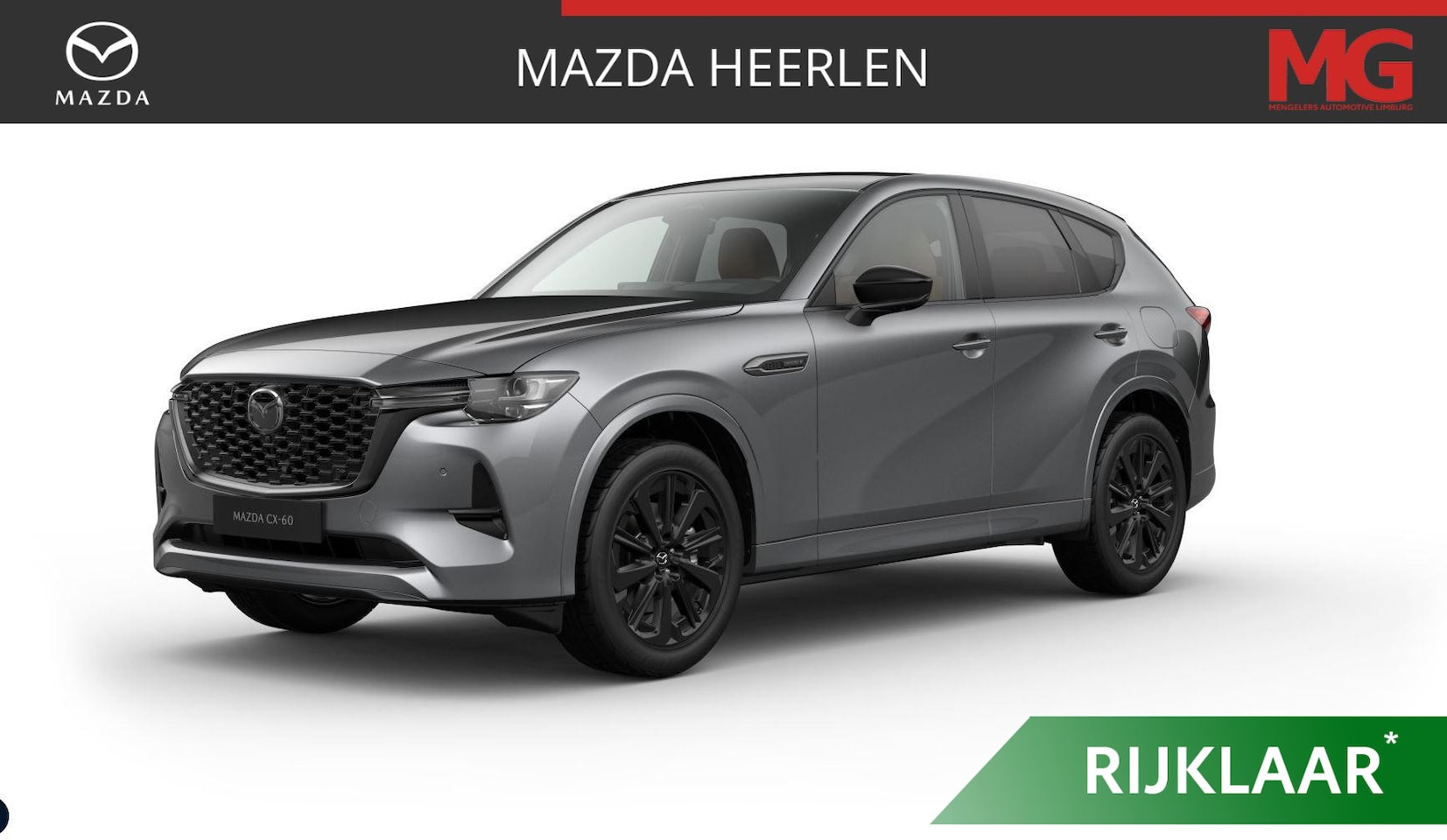 Mazda CX-60 - 2.5 e-SkyActiv PHEV Homura Plus Mengelers Actieprijs € 66.790,- - AutoWereld.nl