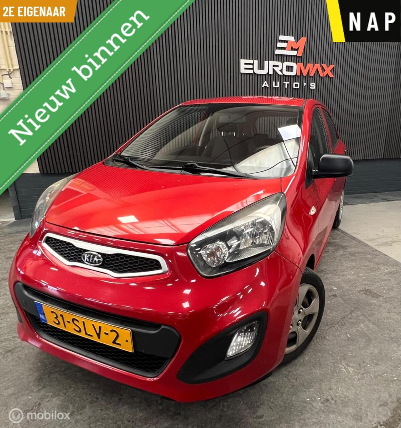 Kia Picanto - 1.0 CVVT 2e eigenaar, NAP, airco, elektr. ramen - AutoWereld.nl
