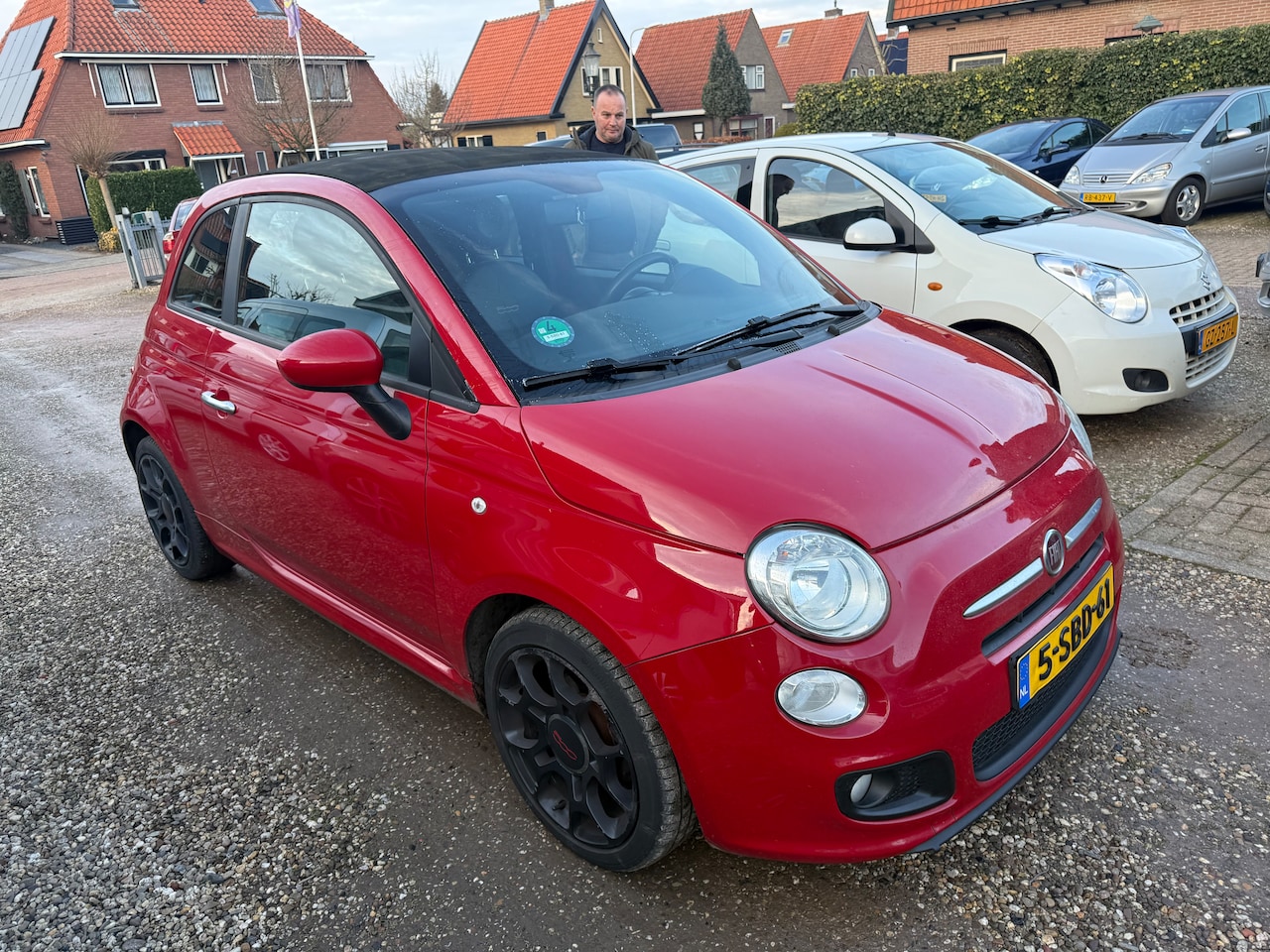 Fiat 500 C - 0.9 TwinAir 500S Prachtige cabriolet van Fiat. - AutoWereld.nl