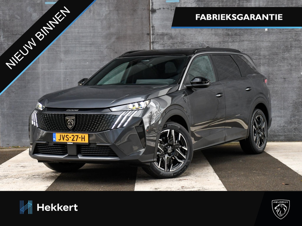 Peugeot 5008 - GT 1.2 Hybrid 145pk Automaat 19''LM | DODE HOEK | 360° CAM. | AGR | STOELVERW. VOOR/ACHTER - AutoWereld.nl