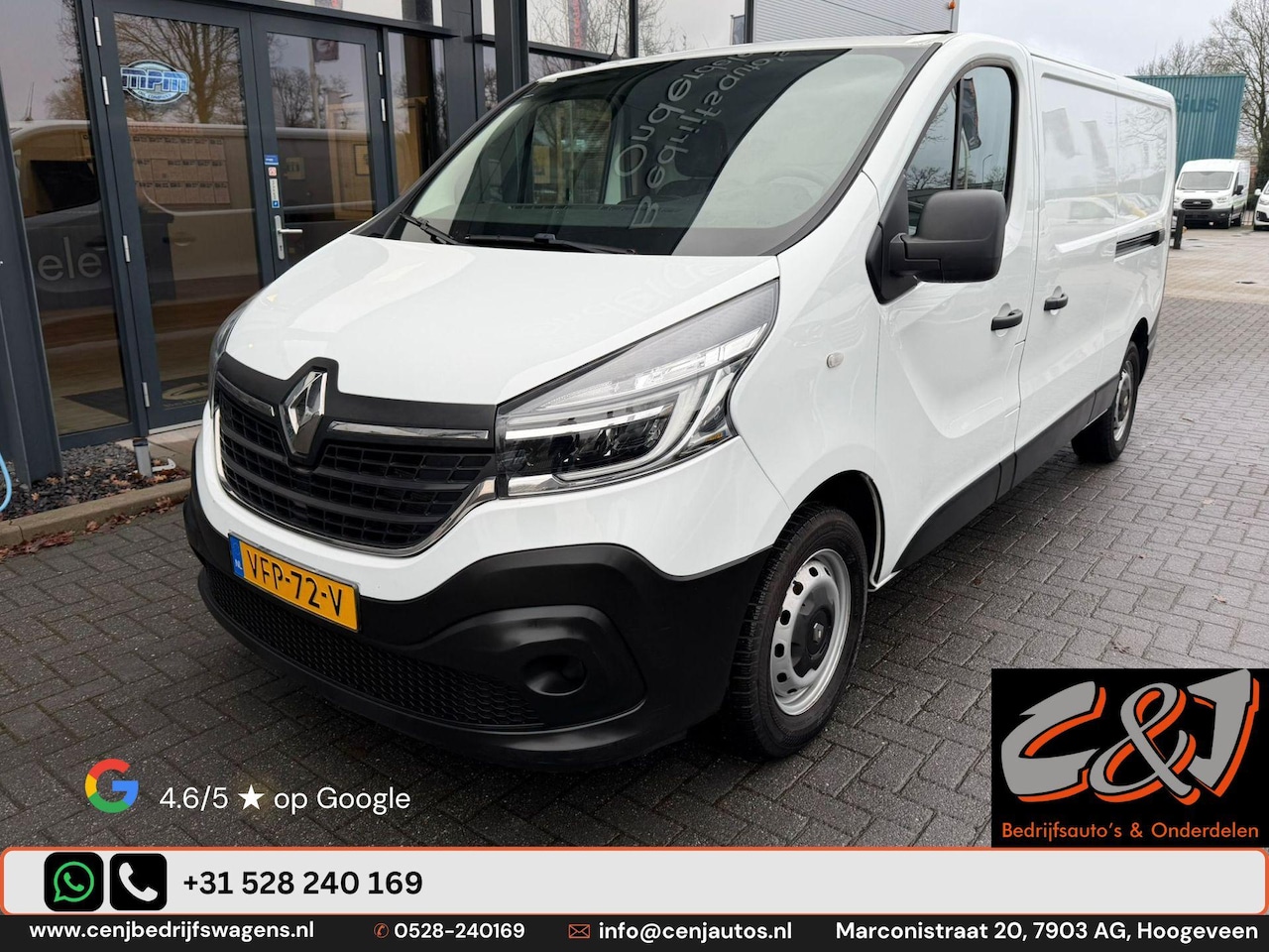 Renault Trafic - 2.0 dCi 120 T29 L2H1 Comfort motorschade, airco, cruise, marge - AutoWereld.nl