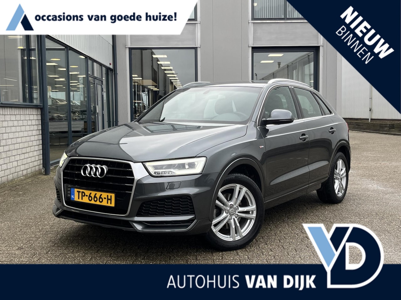 Audi Q3 - 1.4 TFSI CoD Sport Advance Sport | NL Auto/1e Eig./2x S-Line/Navi/Clima/Cruise/18"/PDC - AutoWereld.nl