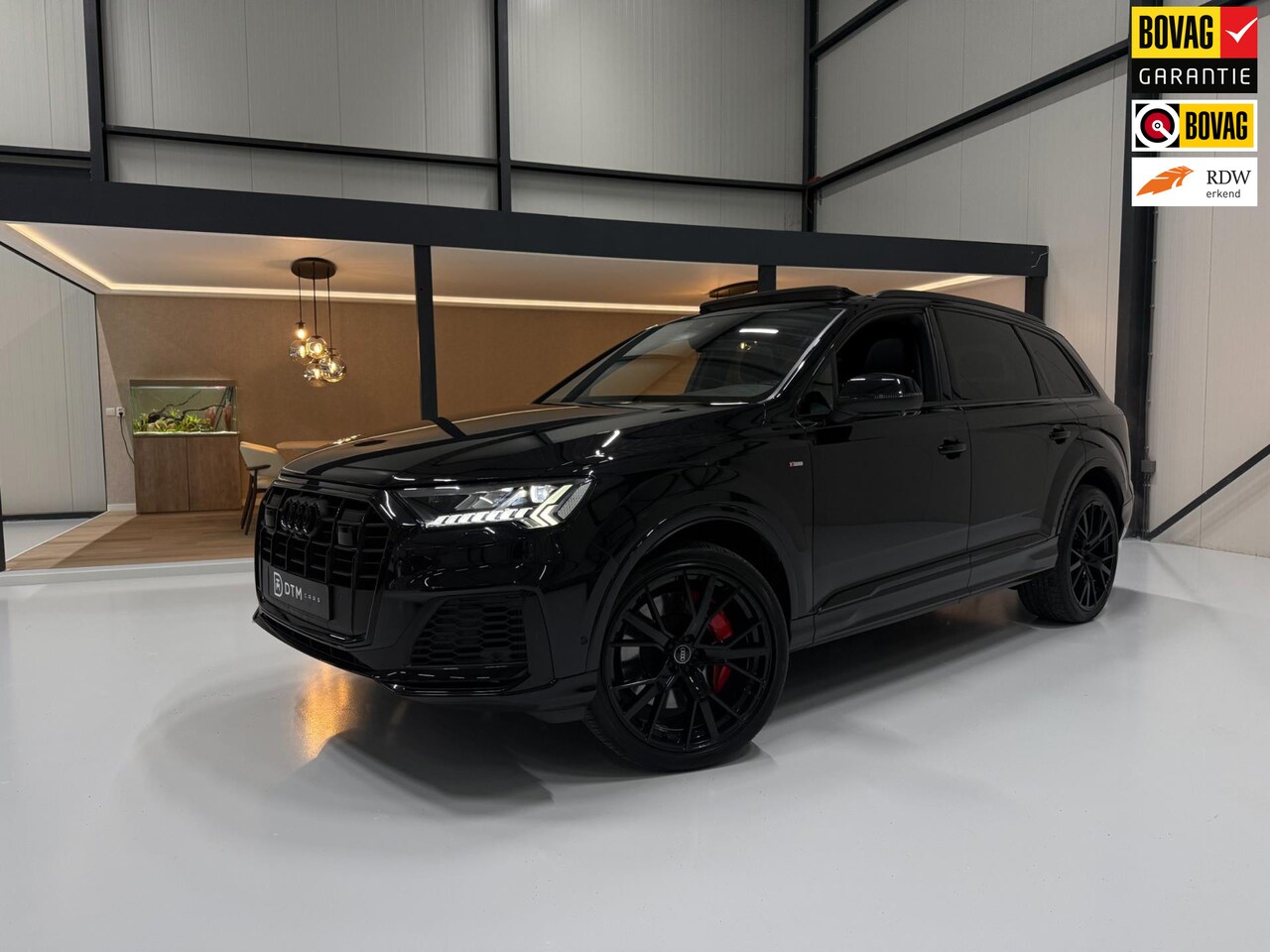 Audi Q7 - 55 TFSI e Quattro S Pano ACC Trekhaak 360° Cam B&O Memory Leder/Alcantara - AutoWereld.nl