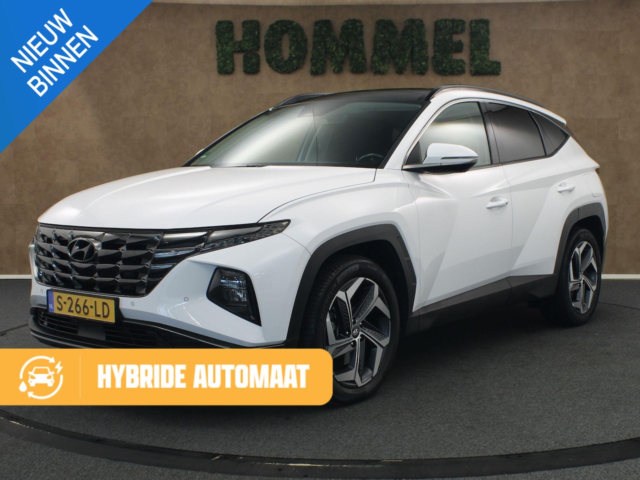 Hyundai Tucson - 1.6 T-GDI HEV Premium - APPLE CARPLAY/ANDROID AUTO - PANORAMADAK - ELEKTRISCHE ACHTERKLEP - AutoWereld.nl