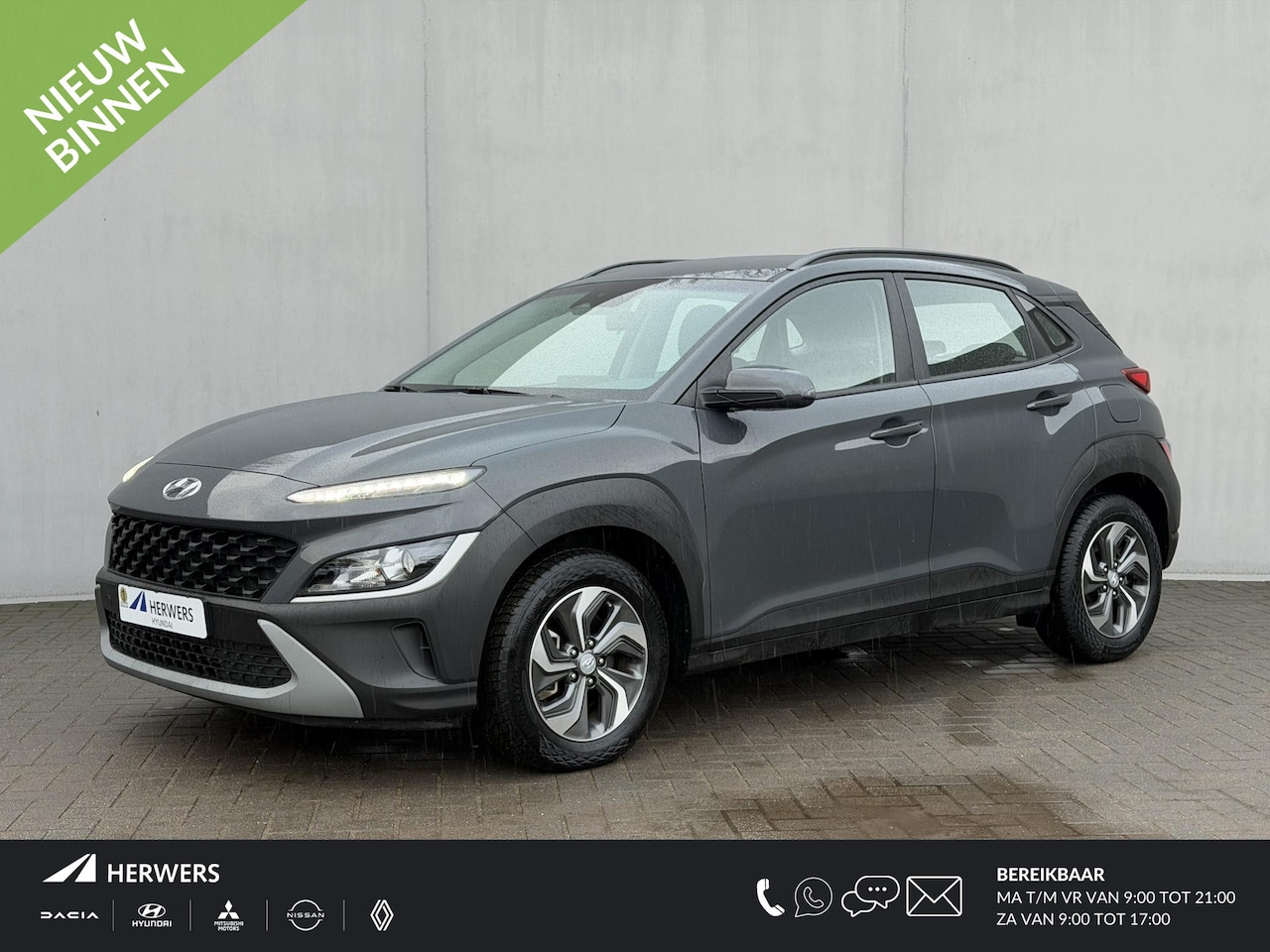 Hyundai Kona - 1.6 GDI HEV Comfort Smart Automaat / Camera / Navigatie / Apple Carplay & Android Auto / V - AutoWereld.nl