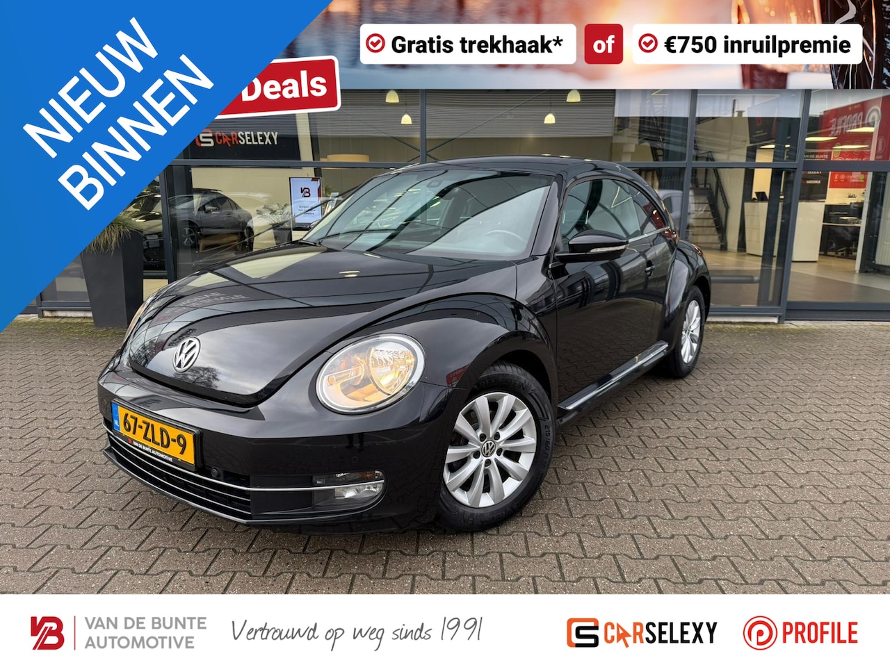 Volkswagen Beetle - 1.2 TSI Design *Cruise Control & Navi* - AutoWereld.nl