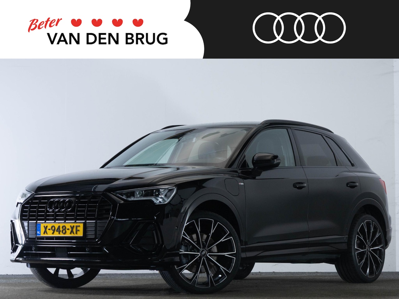 Audi Q3 - S-Line 45 TFSI e 245 PK | LED | Black Optiek | Keyless | Adaptieve Cruise Control | Side A - AutoWereld.nl