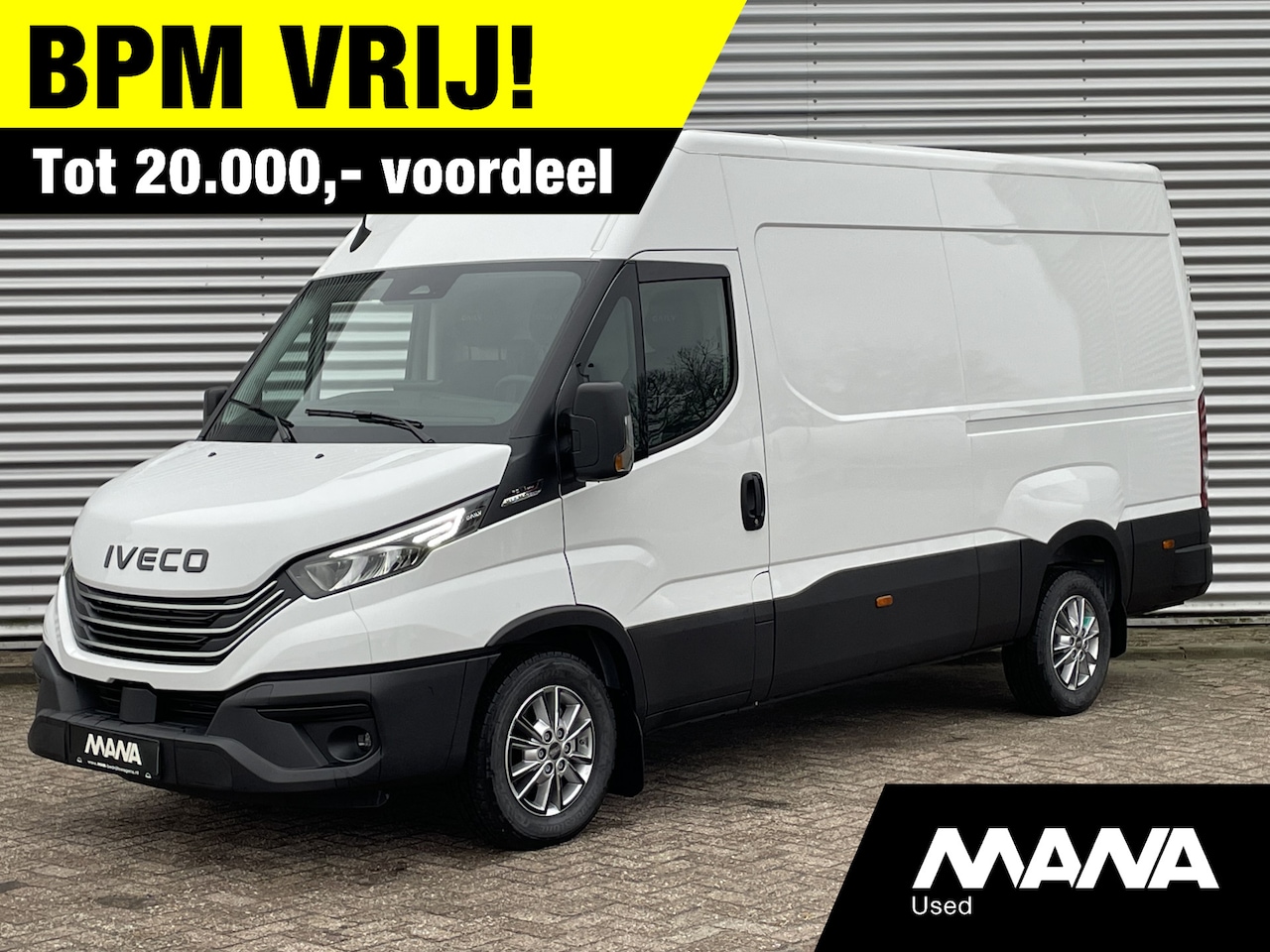 Iveco Daily - 35 3.0L L2LH2 NIEUW!! Automaat Cruise Carplay 270 graden deuren Climatecontrol - AutoWereld.nl