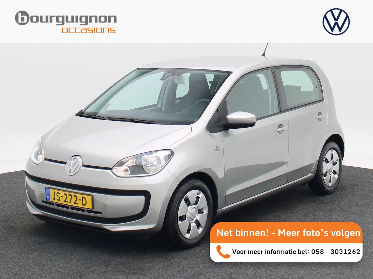 Volkswagen Up! - 1.0 move up! BlueMotion | Airco | 14 Inch | 121.174 Km!! - AutoWereld.nl