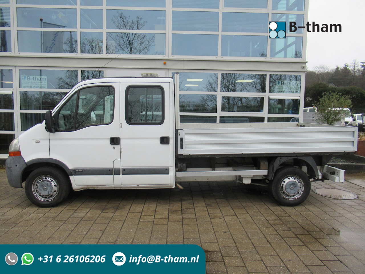 Renault Master - T35 2.5 dCi L3 H1 AIRCO DOKA Dubbelcabine PickUp - AutoWereld.nl