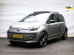 Volkswagen Up! - 1.0 GROOVE Up BlueMotion ORG NL [ Panoramadak Parkeersensoren Cruise Control Navigatie Blu