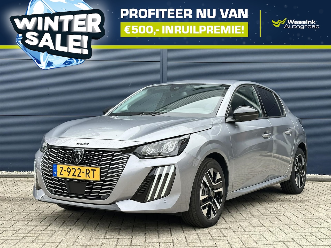 Peugeot 208 - 1.2 Hybrid 100 e-DCS6 Allure I WINTERSALE | DAB I Cruise I Camera I Carplay I Navigatie I - AutoWereld.nl
