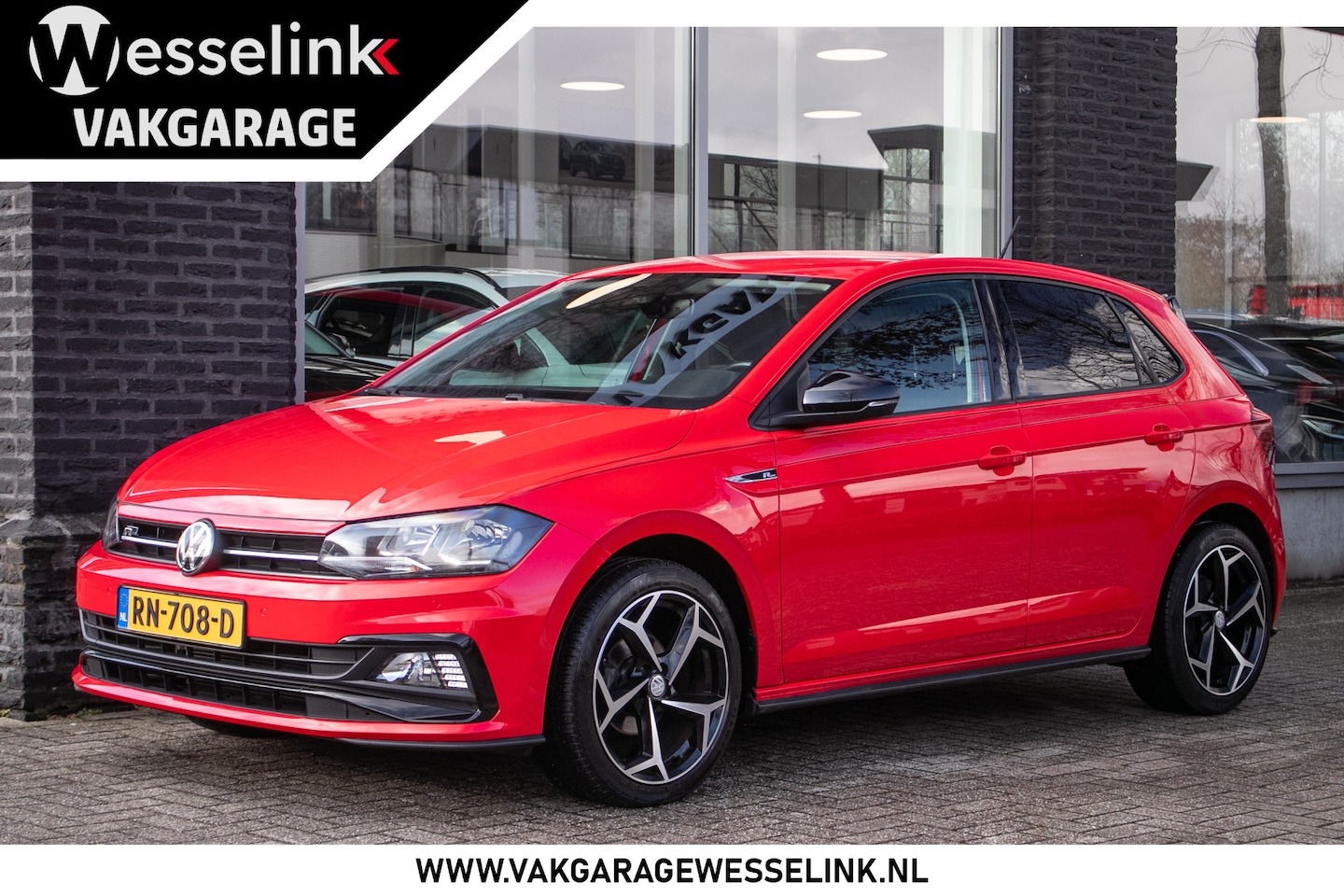 Volkswagen Polo - 1.0 TSI R-Line | Adapt Cruise | Clima | Trekhaak | - AutoWereld.nl