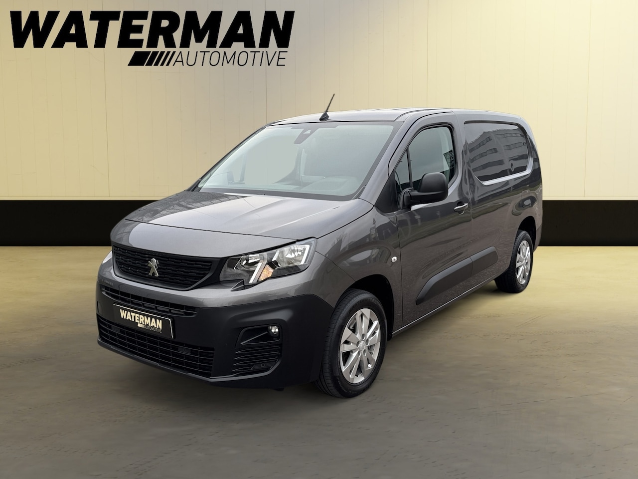 Peugeot Partner - 1.2 PURETECH ASPHALT 131PK AUTOMAAT L2H1 3-ZITS/CRUISE/CAMERA/KEYLESS/BENZINE! - AutoWereld.nl