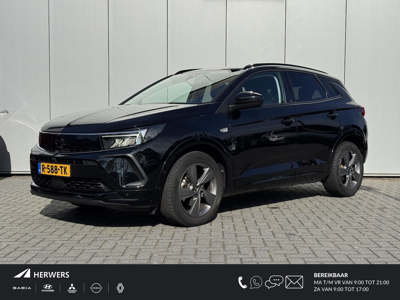 Opel Grandland - 1.2 Turbo GS Line Voorruitverwarming / Stoelverwarming / Stuurverwarming / Achteruitrijcam - AutoWereld.nl