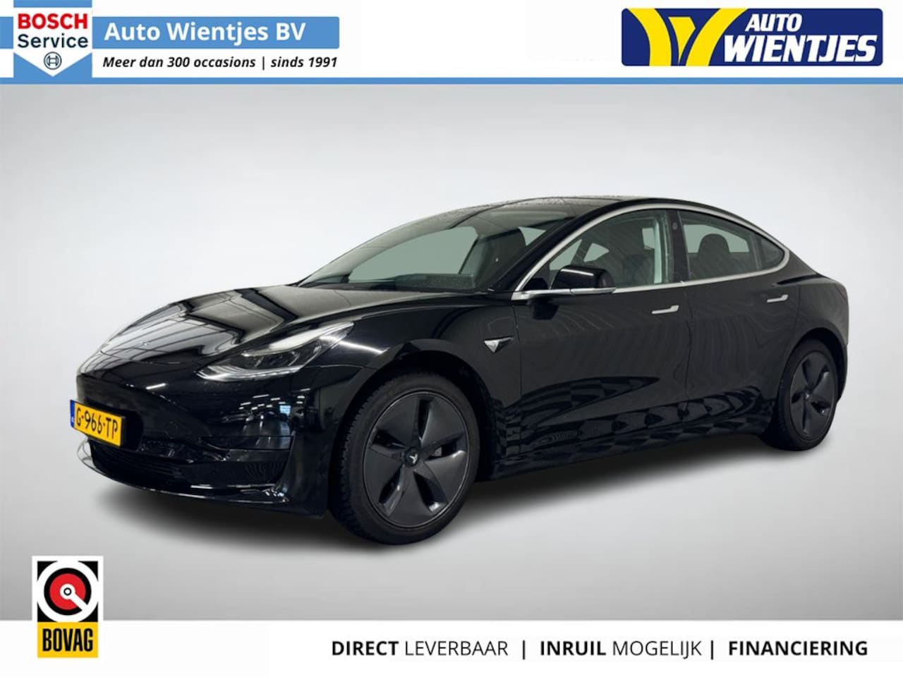 Tesla Model 3 - Standard RWD Plus 60kWh | Pano | Leer - AutoWereld.nl