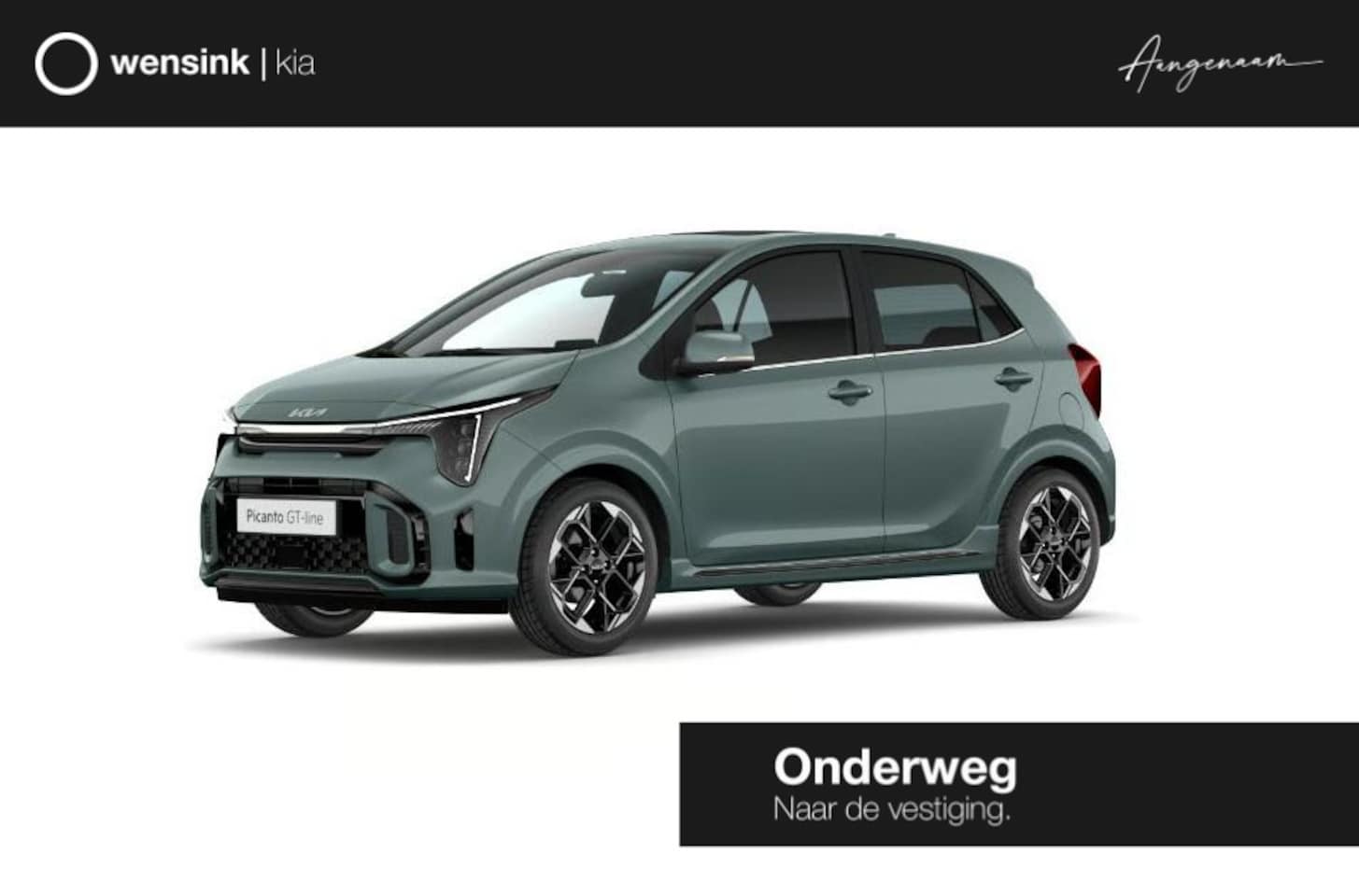 Kia Picanto - 1.0 GDi GT-Line AMT | Panoramaschuifdak  | Stoelverwarming | Achteruitrijcamera | Dodehoek - AutoWereld.nl