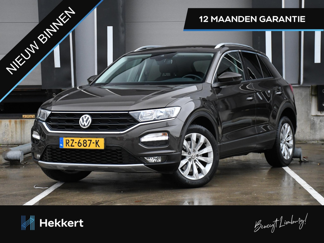 Volkswagen T-Roc - Style 1.0 TSI 116pk PDC | NAVI | DAB | APPLE-CARPLAY | ADAPT. CC | 17''LM | CD SPELER - AutoWereld.nl