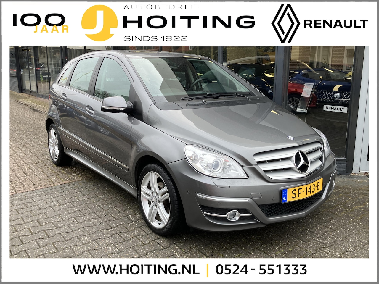 Mercedes-Benz B-klasse - 180 Automaat Business Class * LEER ALCANTARA / PARKEERSENSOREN * - AutoWereld.nl