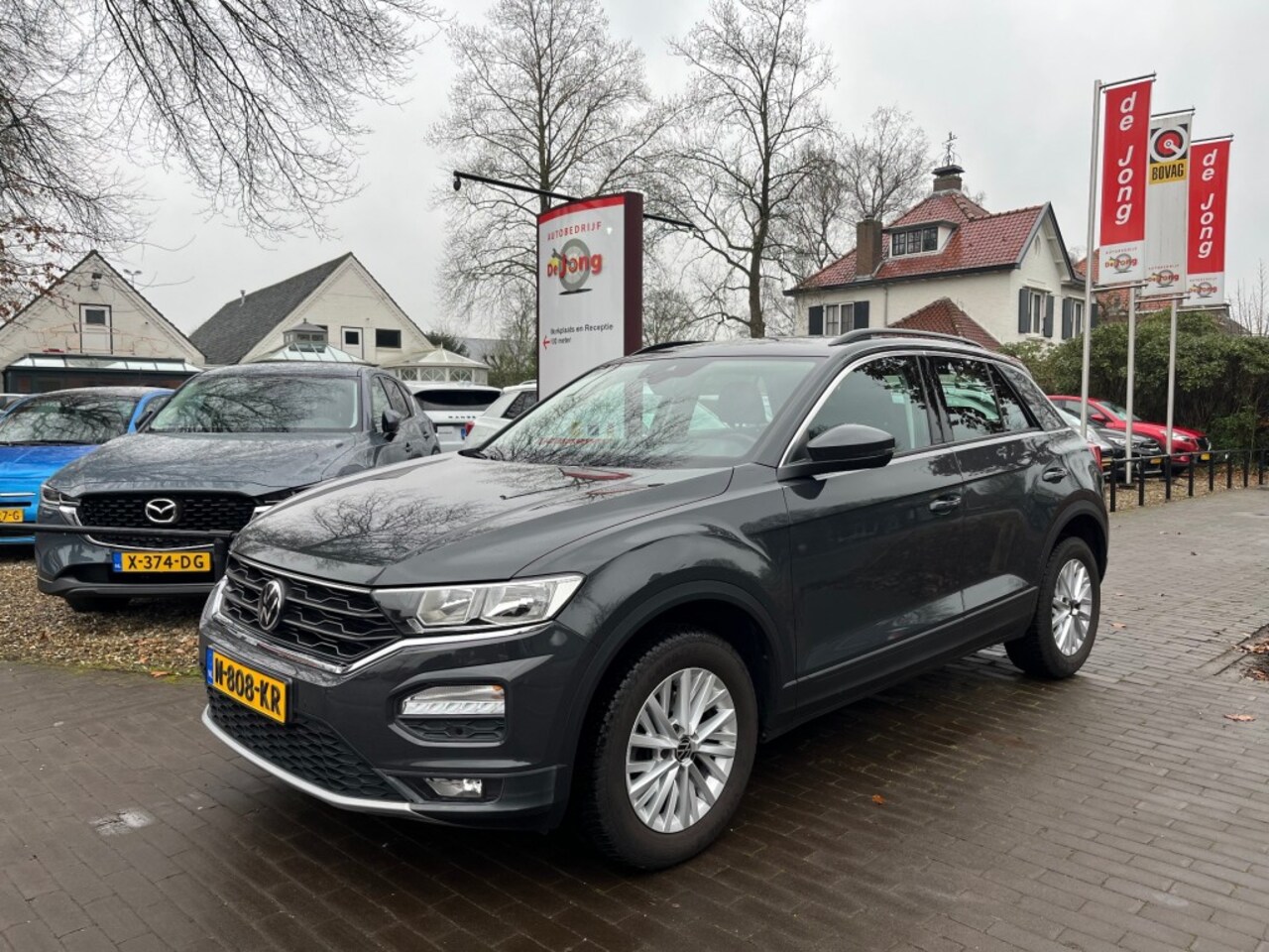 Volkswagen T-Roc - 1.0 TSI STYLE / NAVI / CARPLAY / ADAP. CRUISE / PDC / DAB / 16'' LMV - AutoWereld.nl