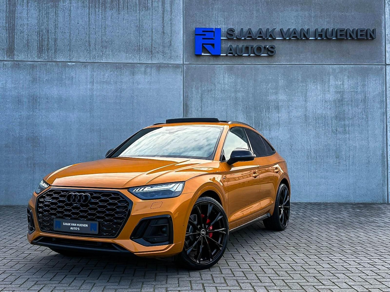 Audi Q5 Sportback - 55TFSIe 367pk Quattro Competition S Edition S-Line Audi Exclusive|Pano|Luchtv.|HUD|Leder+V - AutoWereld.nl