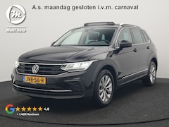 Volkswagen Tiguan - 1.4 TSI eHybrid Elegance Plug In Hybrid 245pk Dealer O.H. PHEV | Trekhaak Af Fabriek | Pan