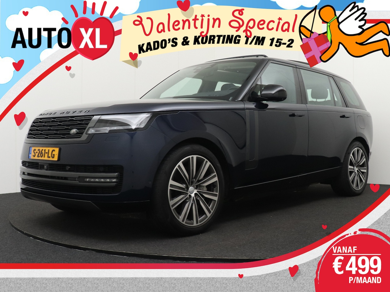 Land Rover Range Rover - 3.0 P440e LWB HSE PHEV Pano-dak Soft Close 22'LMV - AutoWereld.nl