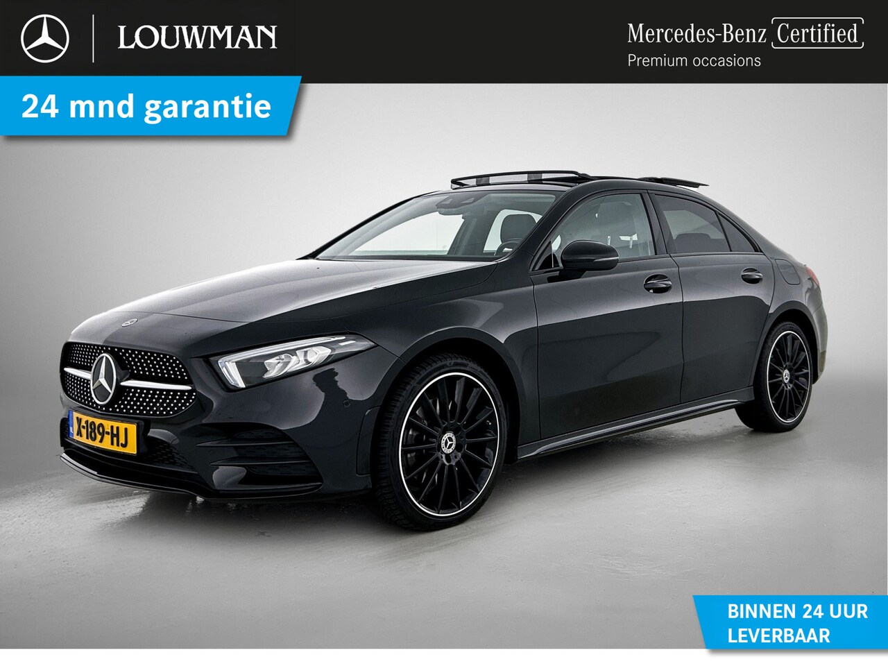 Mercedes-Benz A-klasse - 250 e Premium Plus | Panoramadak | Achteruitrijcamera | Sfeerverlichting | Apple Carplay | - AutoWereld.nl