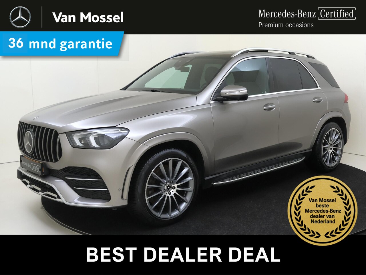Mercedes-Benz GLE-Klasse - 450 4MATIC Premium Plus / AMG/ Panoramadak/ Rijassistentiepakket/ 21 inch/ Burmester/ Memo - AutoWereld.nl