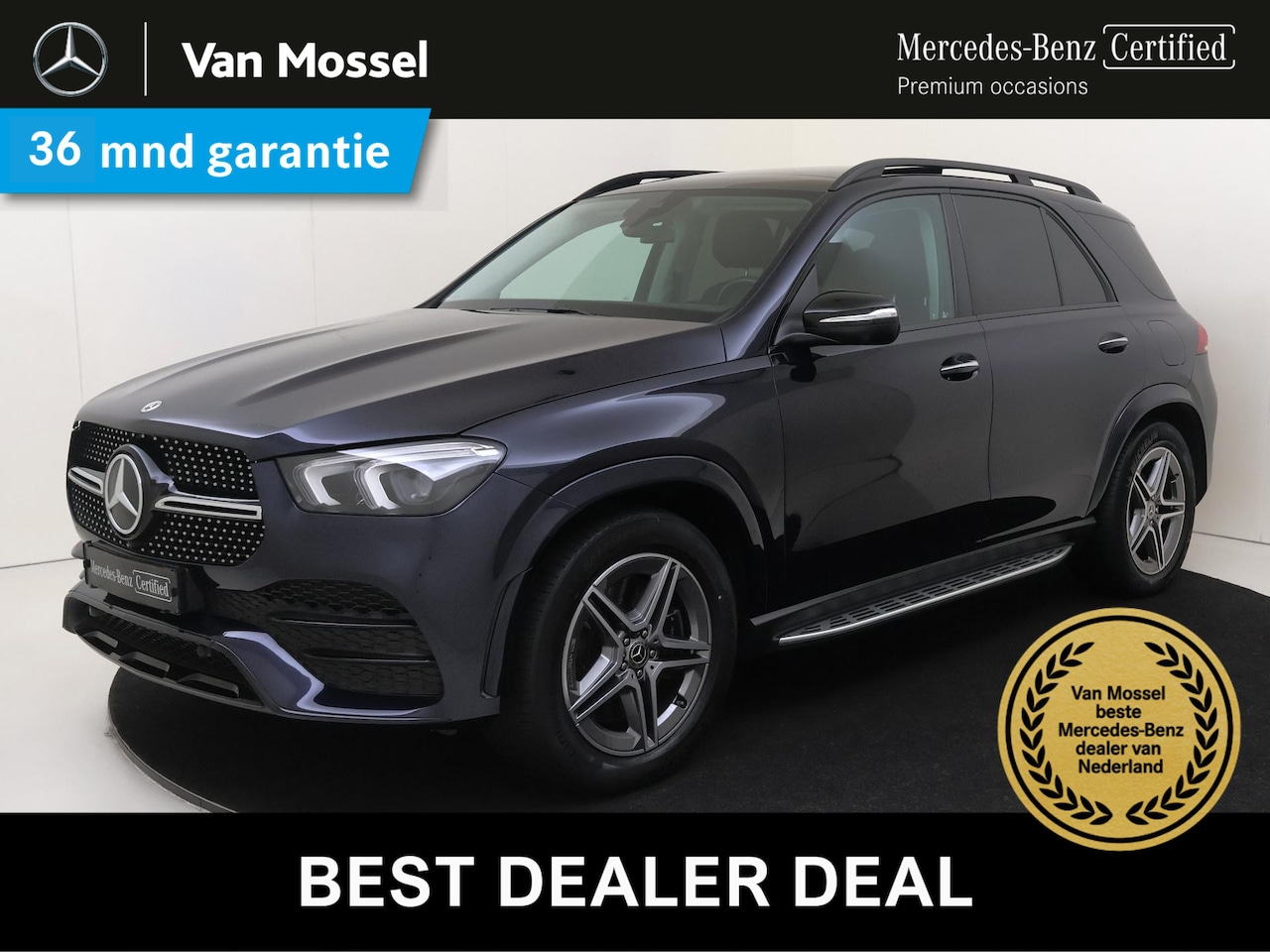 Mercedes-Benz GLE-Klasse - 350 e 4MATIC Premium Plus AMG /Panoramadak /Burmester 3D /Airmatic /Memory /360 Camera - AutoWereld.nl