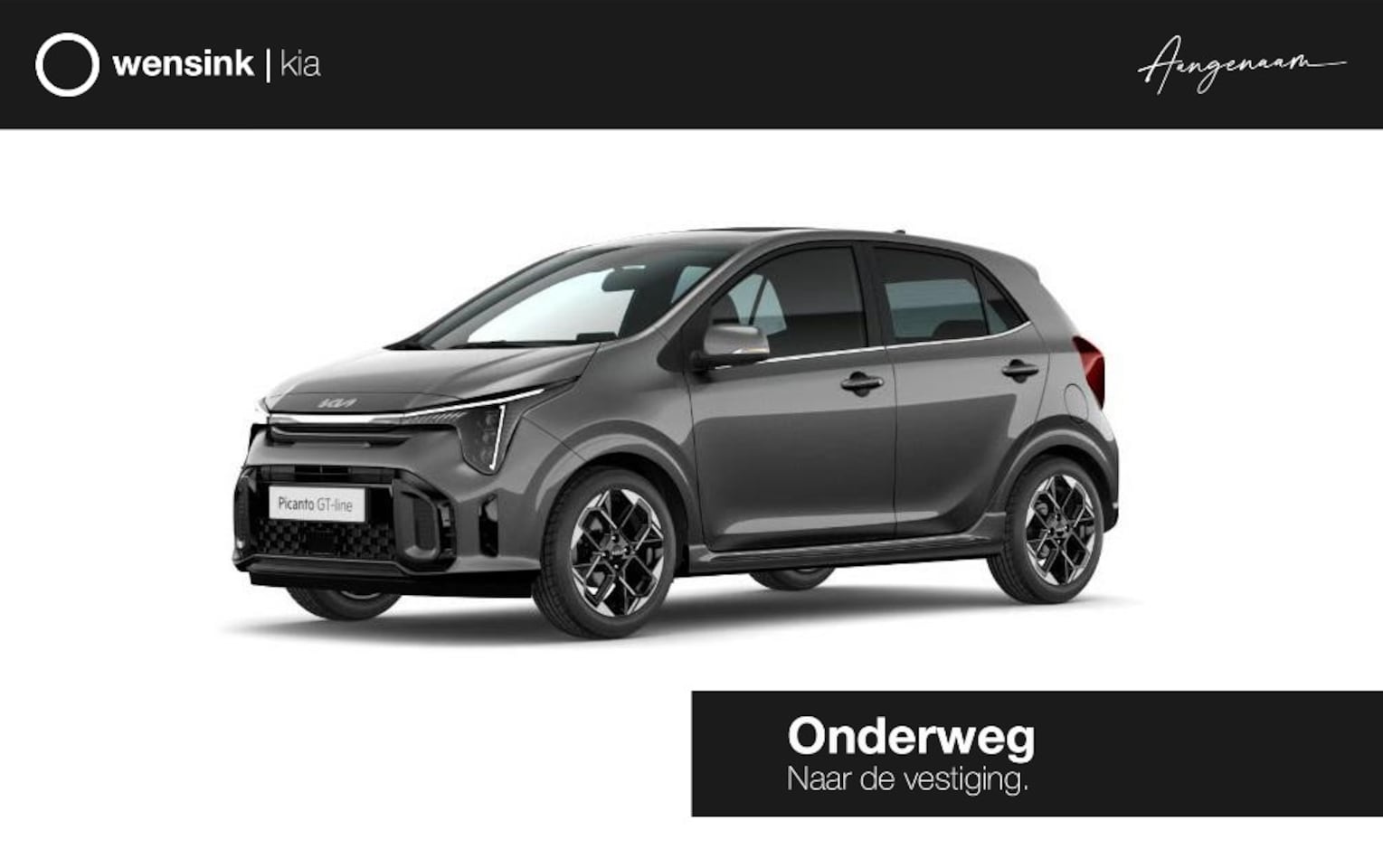 Kia Picanto - 1.0 GDi GT-Line AMT | Panoramaschuifdak  | Stoelverwarming | Achteruitrijcamera | Dodehoek - AutoWereld.nl
