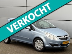 Opel Corsa - 1.4-16V Enjoy 2e Eignr |Airco |Cruise |Trekhaak |New Apk |Stuurbed |Nap |Boekjes
