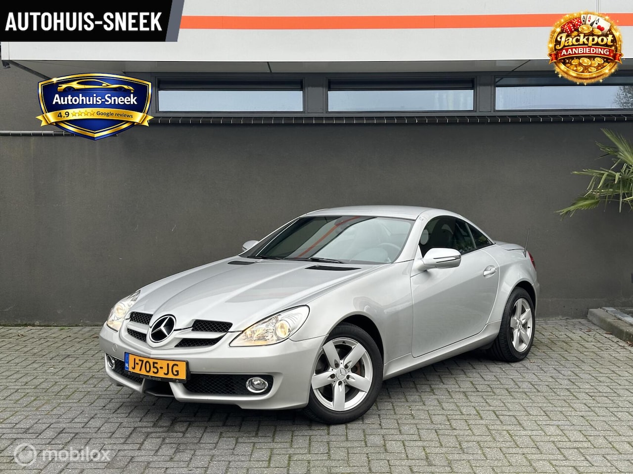 Mercedes-Benz SLK-klasse - 200 K. Prestige Plus | Leer | Stoelverw. - AutoWereld.nl