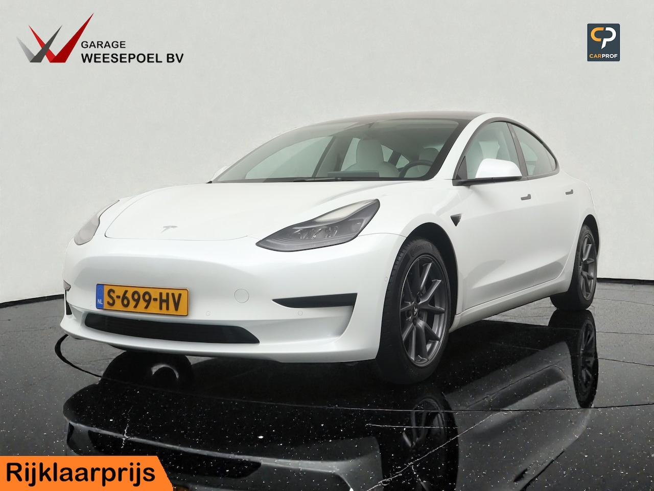 Tesla Model 3 - Standard RWD Plus 60 kWh - Navigatie - 360 graden Camera - 18 inch LM velgen - All Season - AutoWereld.nl
